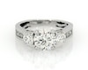 Thumbnail Image 1 of Previously Owned Diamond Engagement Ring 1-7/8 ct tw 18K White Gold