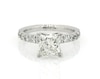Thumbnail Image 1 of Previously Owned Princess & Round-Cut Diamond Engagement Ring 2-5/8 ct tw 14K White Gold