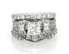 Thumbnail Image 1 of Previously Owned Diamond Bridal Set 1-5/8 ct tw 14K White Gold