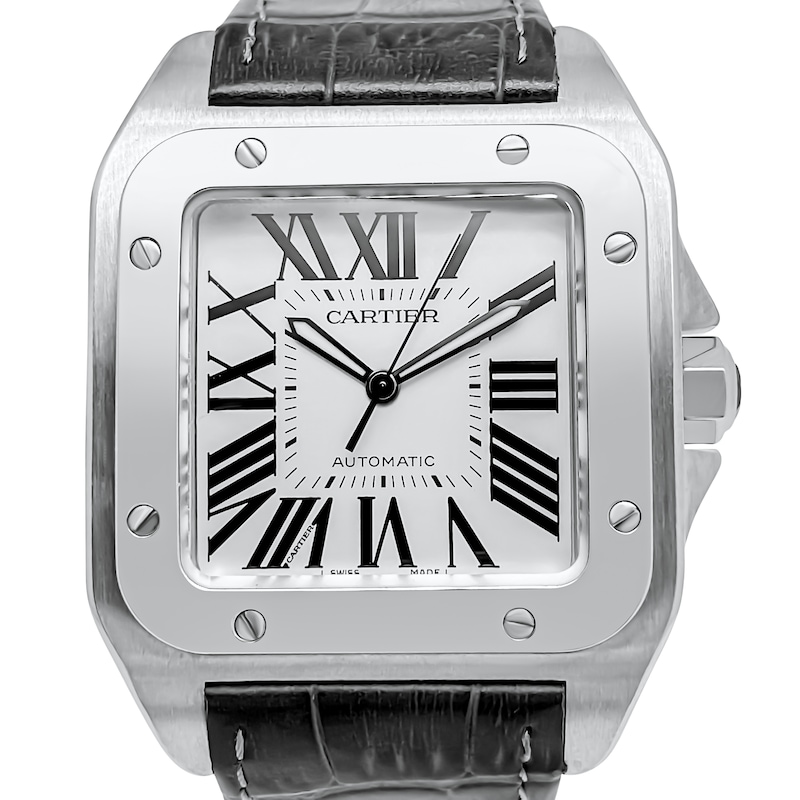 Main Image 1 of Previously Owned Cartier Santos 100 Women's Watch 82623303034
