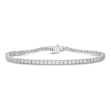 Previously Owned Lab-Grown Diamond Bracelet 3 ct tw Round  display picture 1