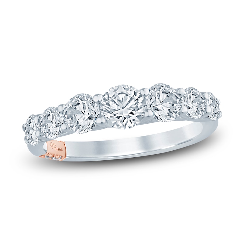 Previously Owned Pnina Tornai Lab-Created Diamond Anniversary Band 1-1/2 ct tw Round 14K White Gold