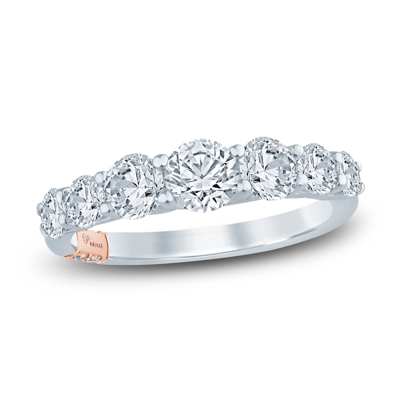 Main Image 1 of Previously Owned Pnina Tornai Lab-Grown Diamond Anniversary Band 1-1/2 ct tw Round 14K White Gold