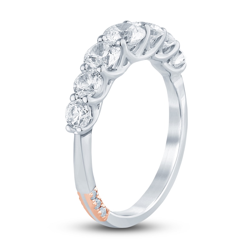 Main Image 2 of Previously Owned Pnina Tornai Lab-Grown Diamond Anniversary Band 1-1/2 ct tw Round 14K White Gold