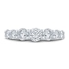 Thumbnail Image 2 of Previously Owned Pnina Tornai Lab-Created Diamond Anniversary Band 1-1/2 ct tw Round 14K White Gold