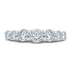 Thumbnail Image 2 of Previously Owned Pnina Tornai Lab-Created Diamond Anniversary Band 1-1/2 ct tw Round 14K White Gold