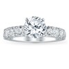 Thumbnail Image 3 of Previously Owned Lab-Grown Diamond Engagement Ring Setting 1-1/2 ct tw Round 14K White Gold