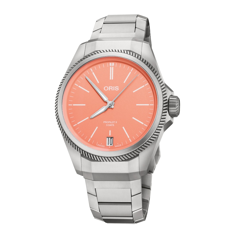 Main Image 1 of Previously Owned Oris ProPilot X Calibre 400 Men's Automatic Watch 01 400 7778 7158-07 7 20 01TLC