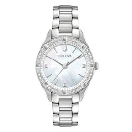 Previously Owned Bulova Sutton Diamond Classic Women's Watch 96R228