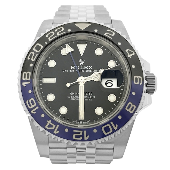 Previously Owned Rolex GMT Master II Mens Watch 91923413367