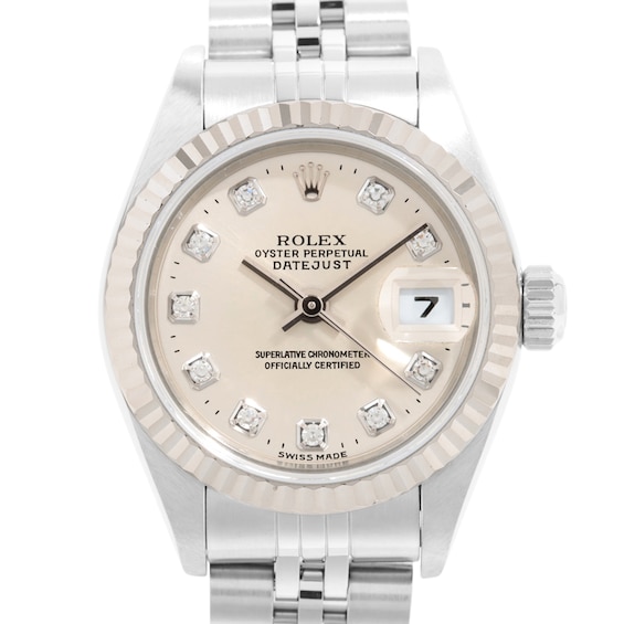 Previously Owned Rolex Datejust Womens Watch 91223356349