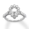 Thumbnail Image 1 of Previously Owned Diamond Ring Setting 1-1/8 carat tw Round 14K White Gold
