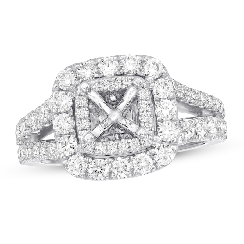 Main Image 1 of Previously Owned Vera Wang WISH Ring Setting 1-1/3 ct tw Diamonds 14K Gold