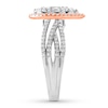 Thumbnail Image 3 of Previously Owned Diamond Ring 3/4 ct tw Round 14K Two-Tone Gold