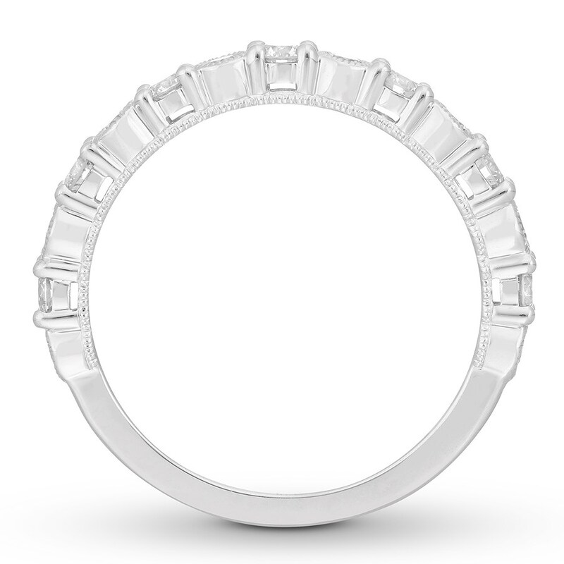 Main Image 3 of Previously Owned Neil Lane Diamond Band 5/8 carat tw Round 14K White Gold