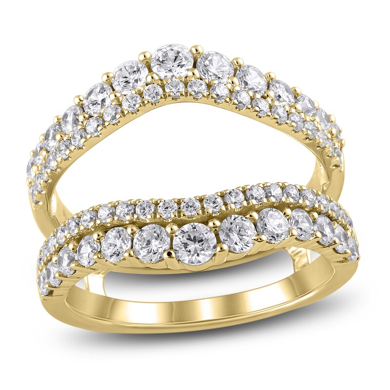 Main Image 1 of Previously Owned Diamond Enhancer Band 1-1/4 ct tw Round 14K Yellow Gold