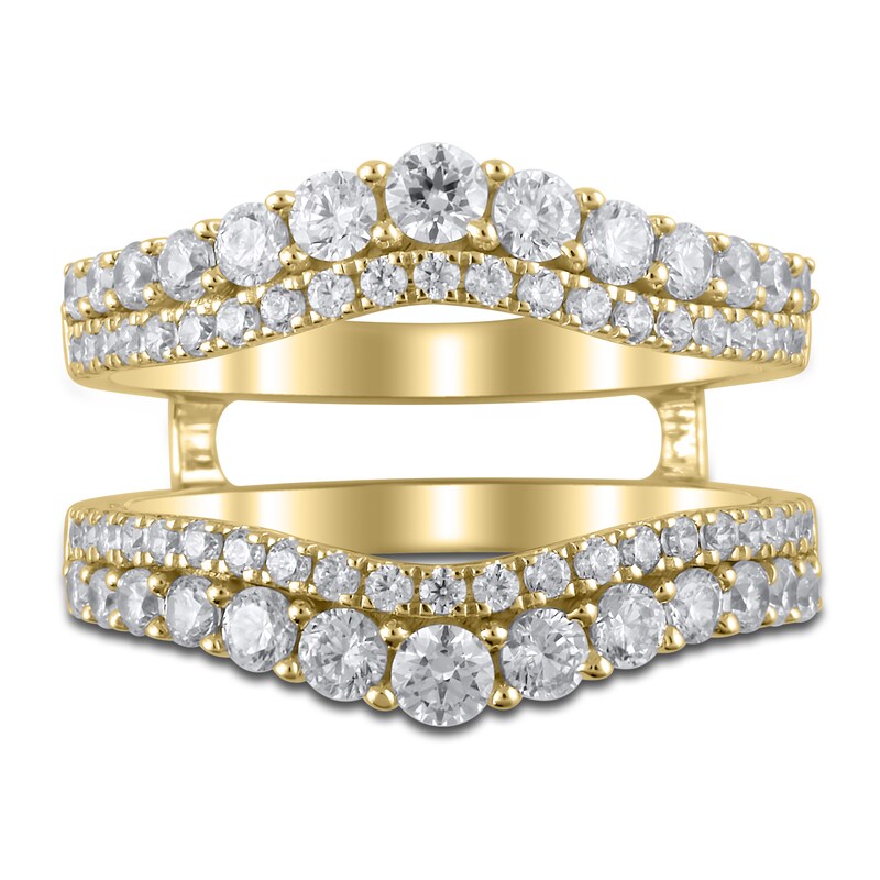 Main Image 3 of Previously Owned Diamond Enhancer Band 1-1/4 ct tw Round 14K Yellow Gold