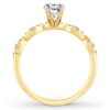 Thumbnail Image 2 of Previously Owned Diamond Engagement Ring Setting 1/4 ct tw Round 14K Yellow Gold
