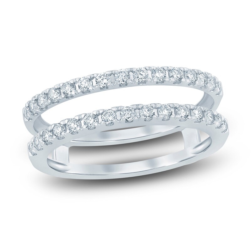 Main Image 1 of Previously Owned Diamond Enhancer Band 1/2 ct tw Round 14K White Gold