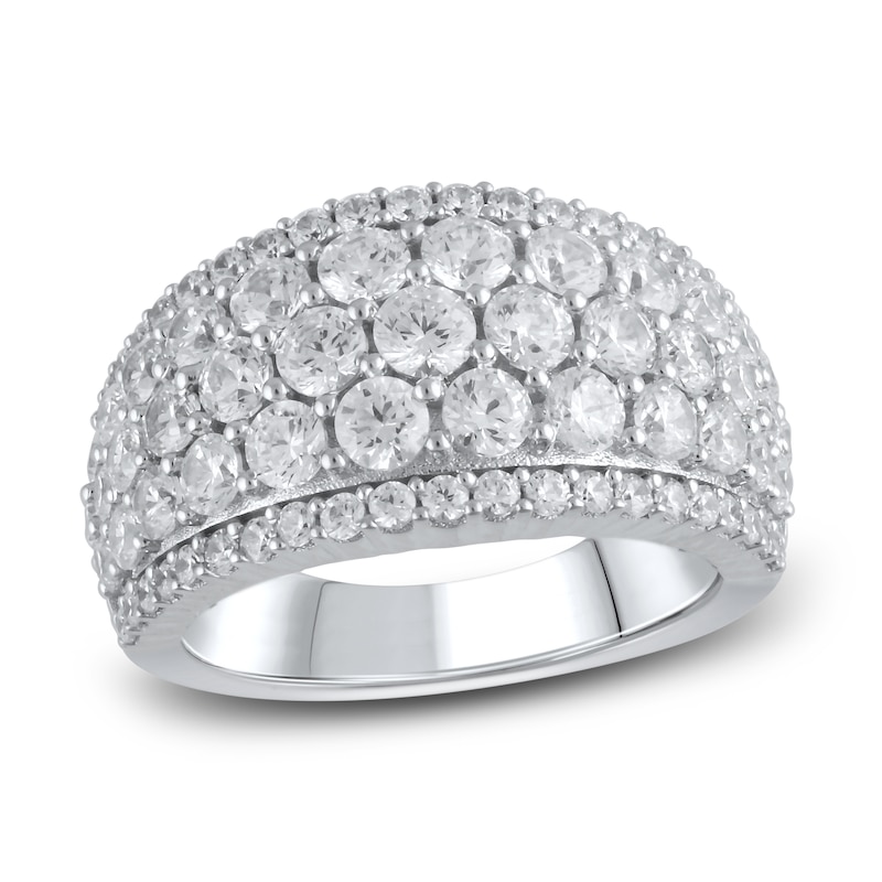 Main Image 1 of Previously Owned Lab-Grown Diamond Anniversary Band 3 ct tw Round 14K White Gold