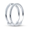 Thumbnail Image 2 of Previously Owned Diamond Enhancer Ring 1/3 ct tw Round 14K White Gold