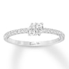 Thumbnail Image 1 of Previously Owned Ever Us Diamond Ring 1/3 ct tw 10K White Gold