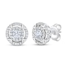 Thumbnail Image 1 of Previously Owned Vera Wang WISH Diamond Earrings 1/2 ct tw 10K White Gold
