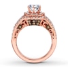 Thumbnail Image 2 of Previously Owned Le Vian Bridal Setting 1 ct tw Diamonds 14K Strawberry Gold