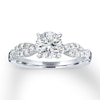 Thumbnail Image 3 of Previously Owned Vera Wang WISH Ring Setting 1/4 ct tw Diamonds 14K White Gold