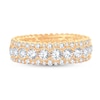 Thumbnail Image 3 of Previously Owned Diamond Eternity Band 3 ct tw Round 14K Yellow Gold