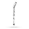 Thumbnail Image 3 of Previously Owned Diamond Wedding Band 1/8 carat tw Round 14K White Gold