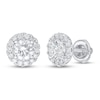 Thumbnail Image 1 of Previously Owned Lab-Grown Diamond Earrings 1-1/2 ct tw Round 14K White Gold