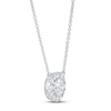 Thumbnail Image 2 of Previously Owned Lab-Grown Diamond Necklace 1-1/8 ct tw Round 14K White Gold