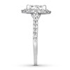 Thumbnail Image 3 of Previously Owned Diamond Engagement Ring 1-5/8 ct tw Round-cut 14K White Gold