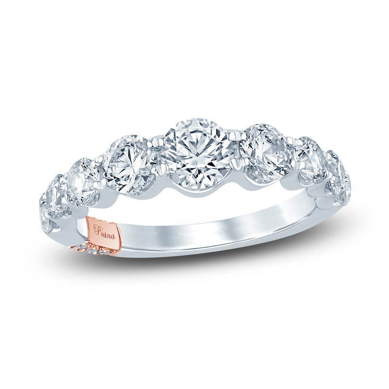Main Image 1 of Previously Owned Pnina Tornai Lab-Grown Diamond Anniversary Band 2 ct tw Round 14K White Gold