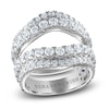 Thumbnail Image 1 of Previously Owned Vera Wang WISH Lab-Grown Diamond Anniversary Enhancer Band 3 ct tw Round 14K White Gold