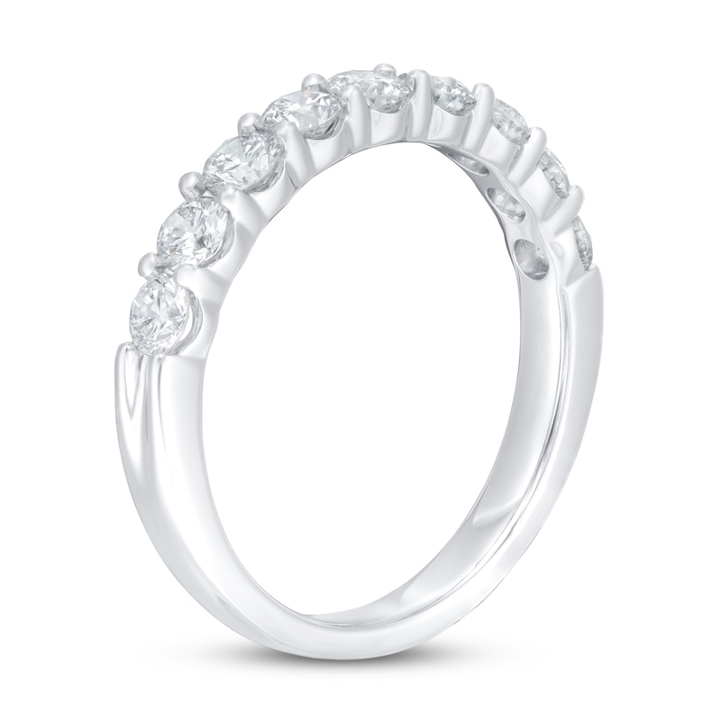 Main Image 2 of Previously Owned Lab-Grown Diamond Ring 1 ct tw Round 14K White Gold