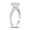 Thumbnail Image 2 of Previously Owned Pnina Tornai Lab-Created Diamond Engagement Ring 2-7/8 ct tw Round 14K White Gold