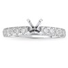 Thumbnail Image 1 of Previously Owned Lab-Grown Diamond Engagement Ring Setting 3/4 ct tw Round 14K White Gold