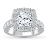 Thumbnail Image 3 of Previously Owned Lab-Grown Diamond Engagement Ring Setting 2 ct tw Round 14K White Gold