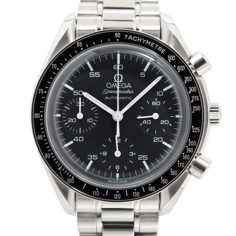 Main Image 1 of Previously Owned Men's OMEGA Speedmaster Chronograph Stainless Steel Watch 11142726684