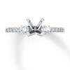 Thumbnail Image 1 of Previously Owned Diamond Ring Setting 1/3 carat tw Round 14K White Gold