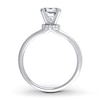 Thumbnail Image 2 of Previously Owned Diamond Engagement Ring Setting 1/15 ct tw Round 14K White Gold