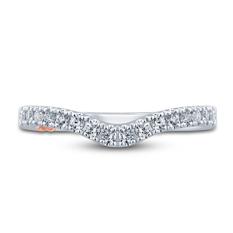 Main Image 3 of Previously Owned Pnina Tornai Diamond Contour Wedding Band 1/3 ct tw Round 14K White Gold