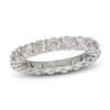Thumbnail Image 1 of Previously Owned Lab-Grown Diamond Eternity Band 3 ct tw Round 14K White Gold
