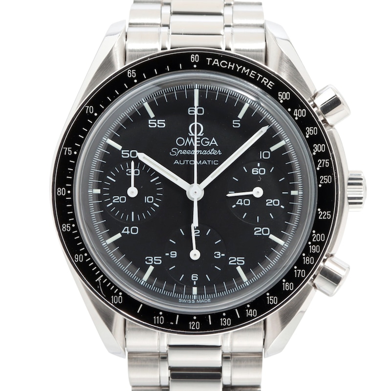 Main Image 1 of Previously Owned Men's OMEGA Speedmaster Chronograph Stainless Steel Watch 11292841361