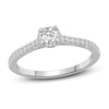 Thumbnail Image 2 of Previously Owned Diamond Bridal Set 1 ct tw Round 14K White Gold