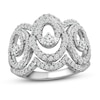 Thumbnail Image 1 of Previously Owned  Diamond Ring 3/4 ct tw Round 14K White Gold