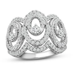 Previously Owned  Diamond Ring 3/4 ct tw Round 14K White Gold