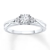 Thumbnail Image 1 of Previously Owned Diamond Ring 1/4 ct tw Round-cut 10K White Gold